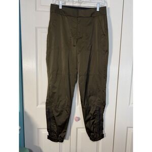 ATHLETA Pants Women's 4 P Radiant Jogger Olive Green Y2K Workout Athletic 4P